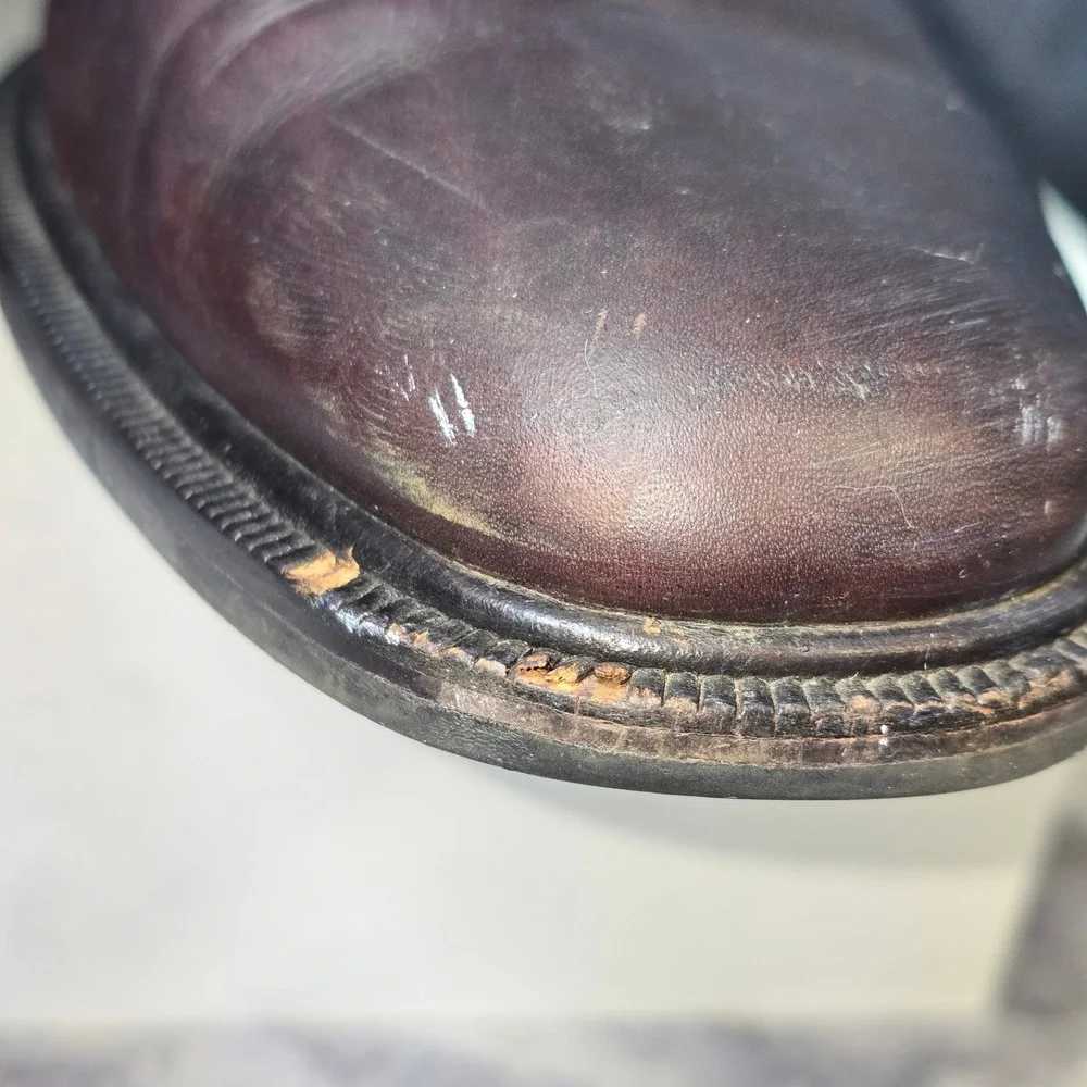 Cole Haan x Nike Air Boots‎ Dark Brown Leather Lace Up Mens 10.5