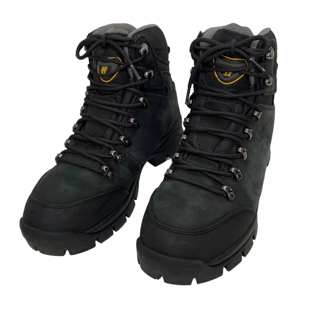 CAMEL CROWN Outdoor Mid Hiker Leather Boots New