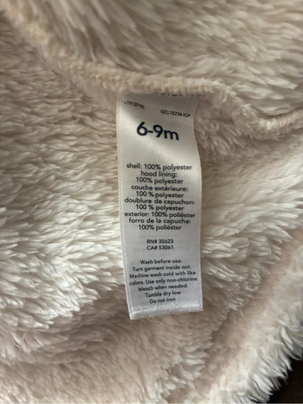 Carters soft plush