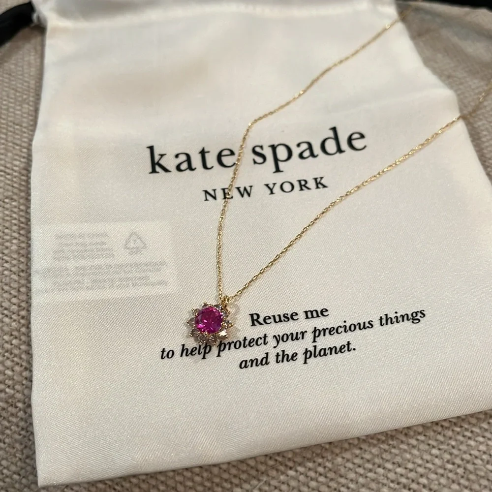 kate spade halo pendant