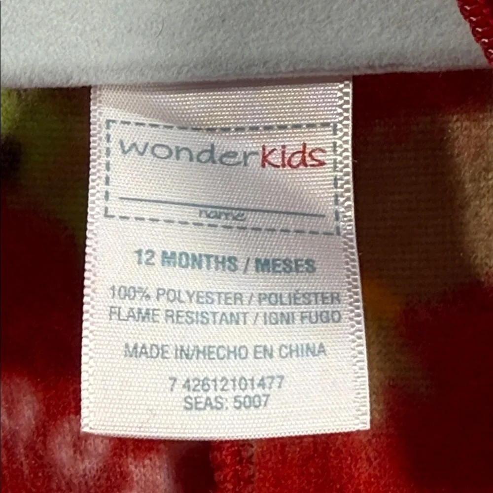 Wonderkids onesie zip
