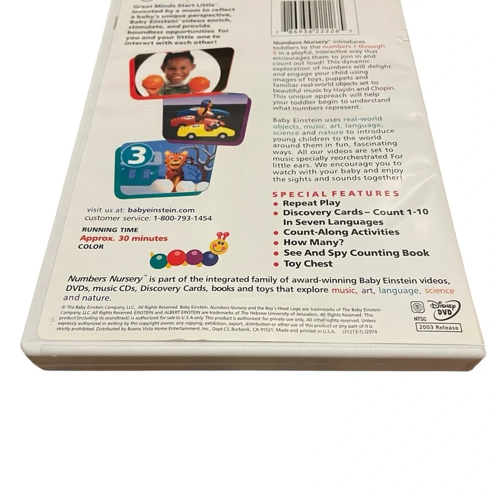 Baby Einstein engaging numbers