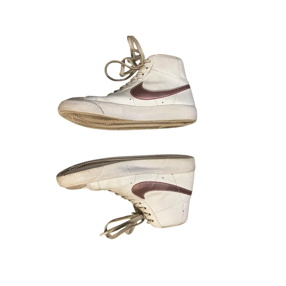 Nike Blazer Mid 77 White Pink‎ Glaze Size 7Y