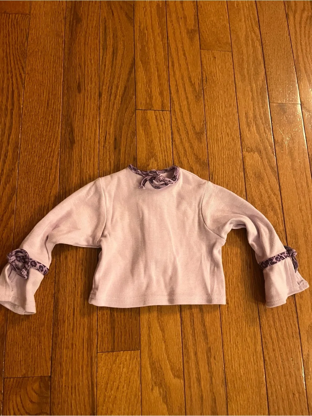 Vintage My Twinn Doll Plum Corduroy Overalls & Shirt Set (Fits 23
