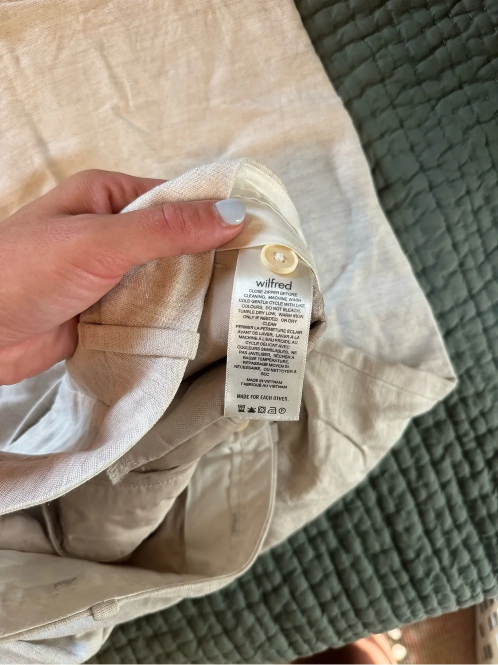 Wilfred light beige