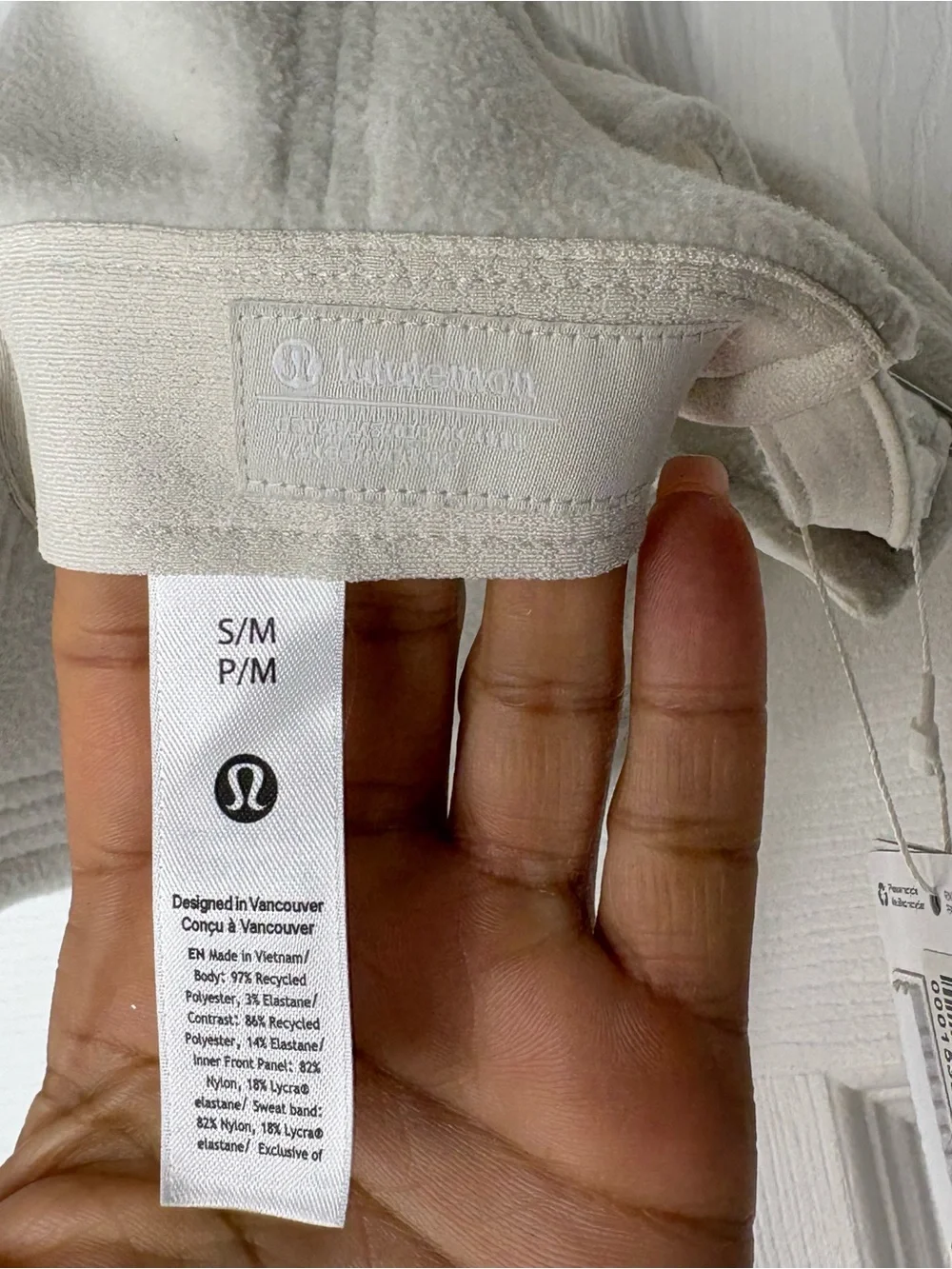 Lululemon Athletica Classic Ball Cap Fleece, S/P, Bone