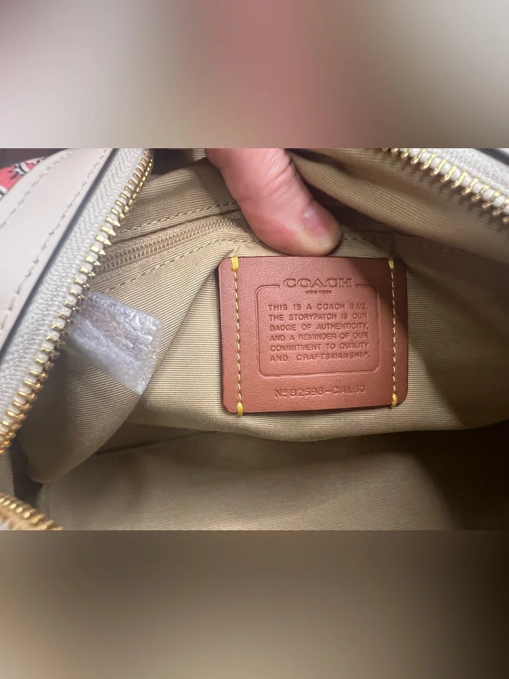 Coach main satchel