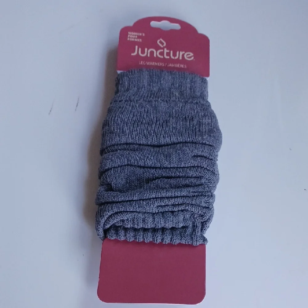 Juncture Leg Warmers Gray New