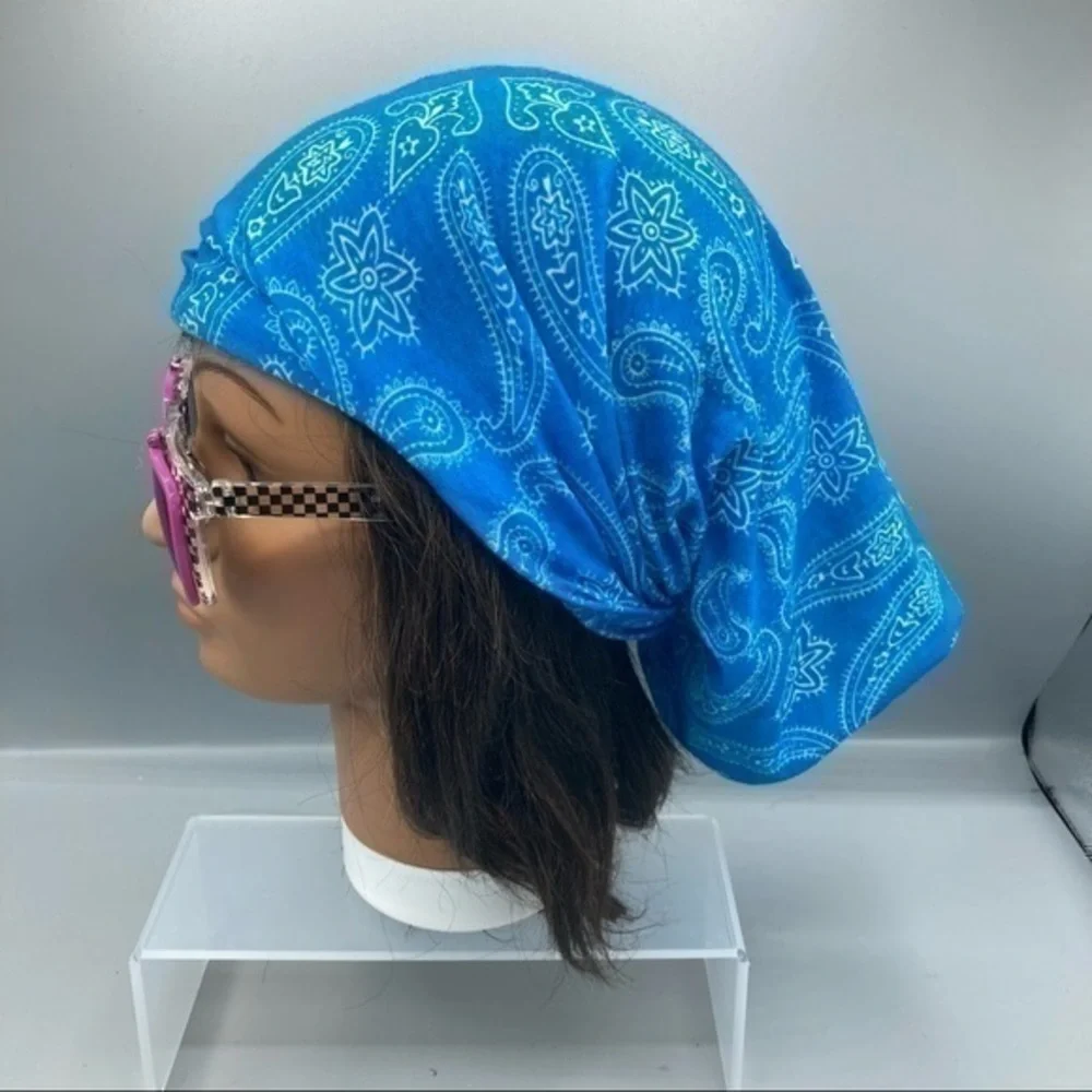 N/A scarf wrap blue