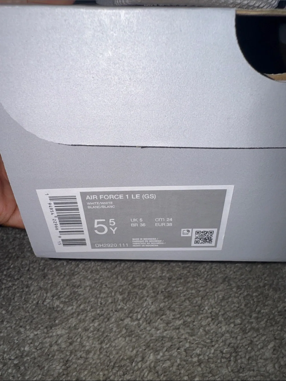Nike all white