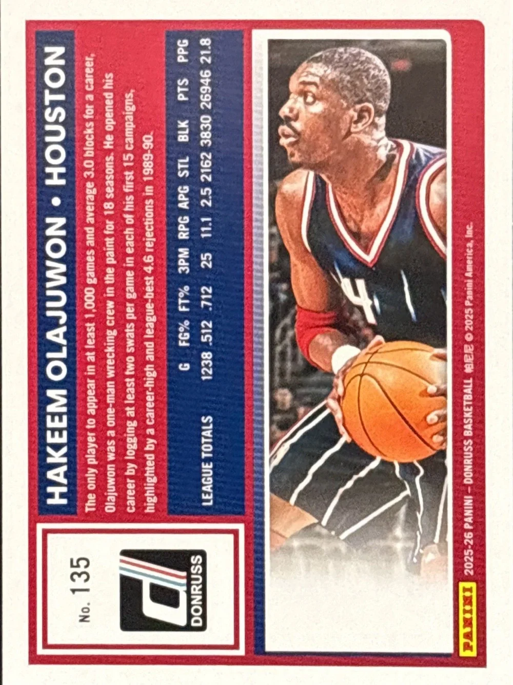 Panini donruss card