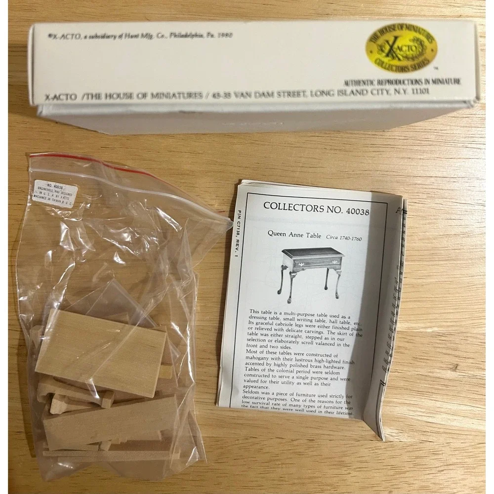 X-Acto cabriole brings miniatures