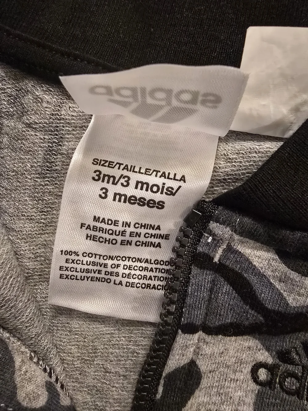 adidas baby romper