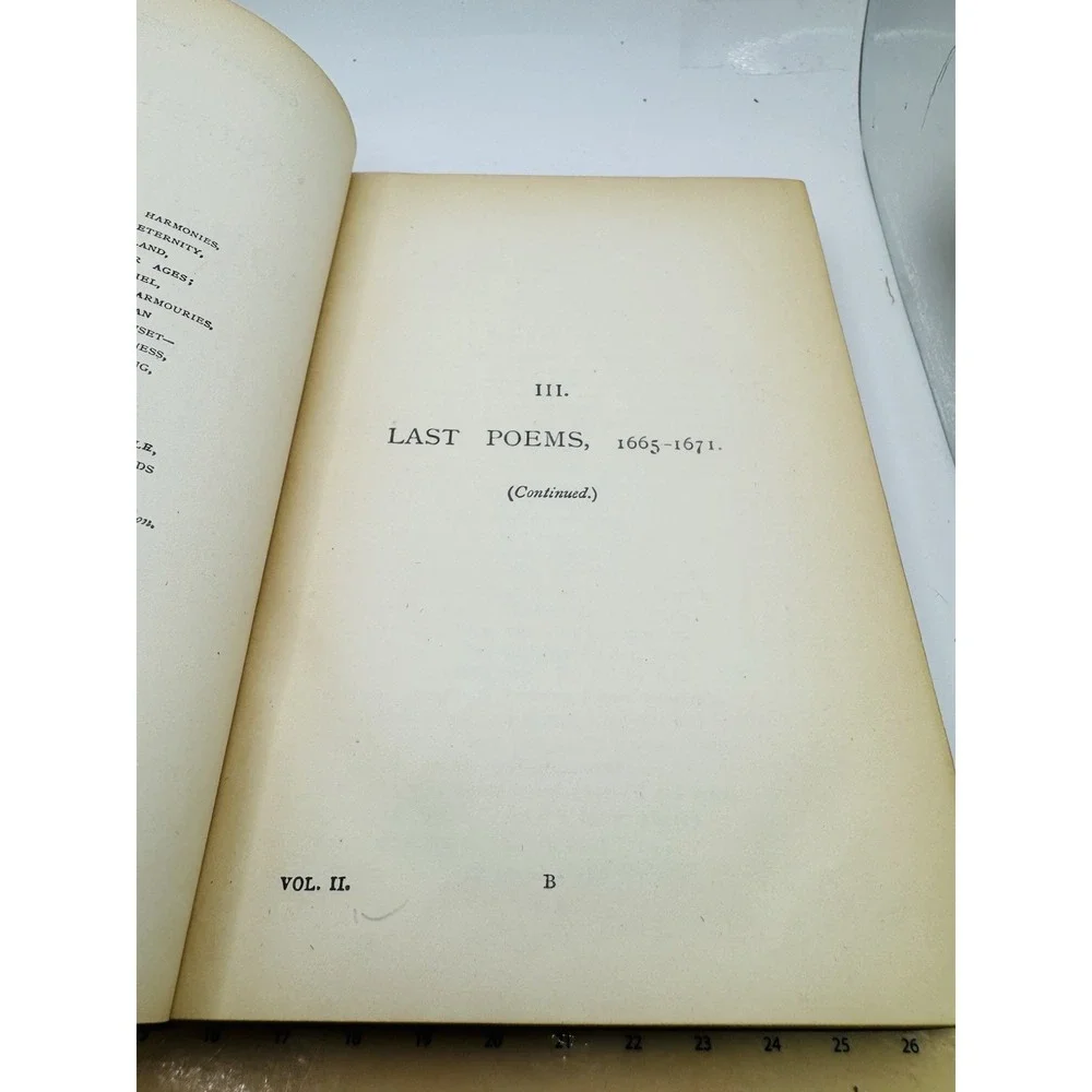 English Poems by John Milton Volume II Oxford R.C. Browne 1875