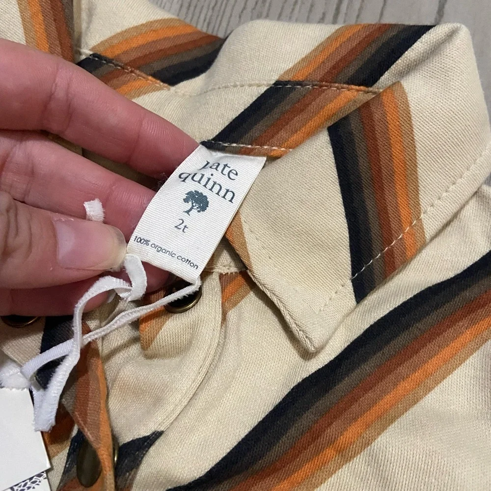 kate quinn nwt striped