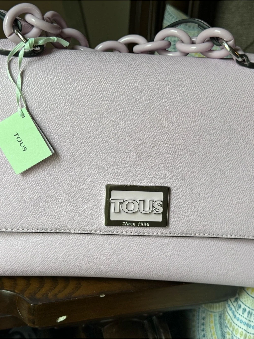 Rare Tous Lavender Top-Handle Shoulder Bag - Elegant Lilac Women’s original
