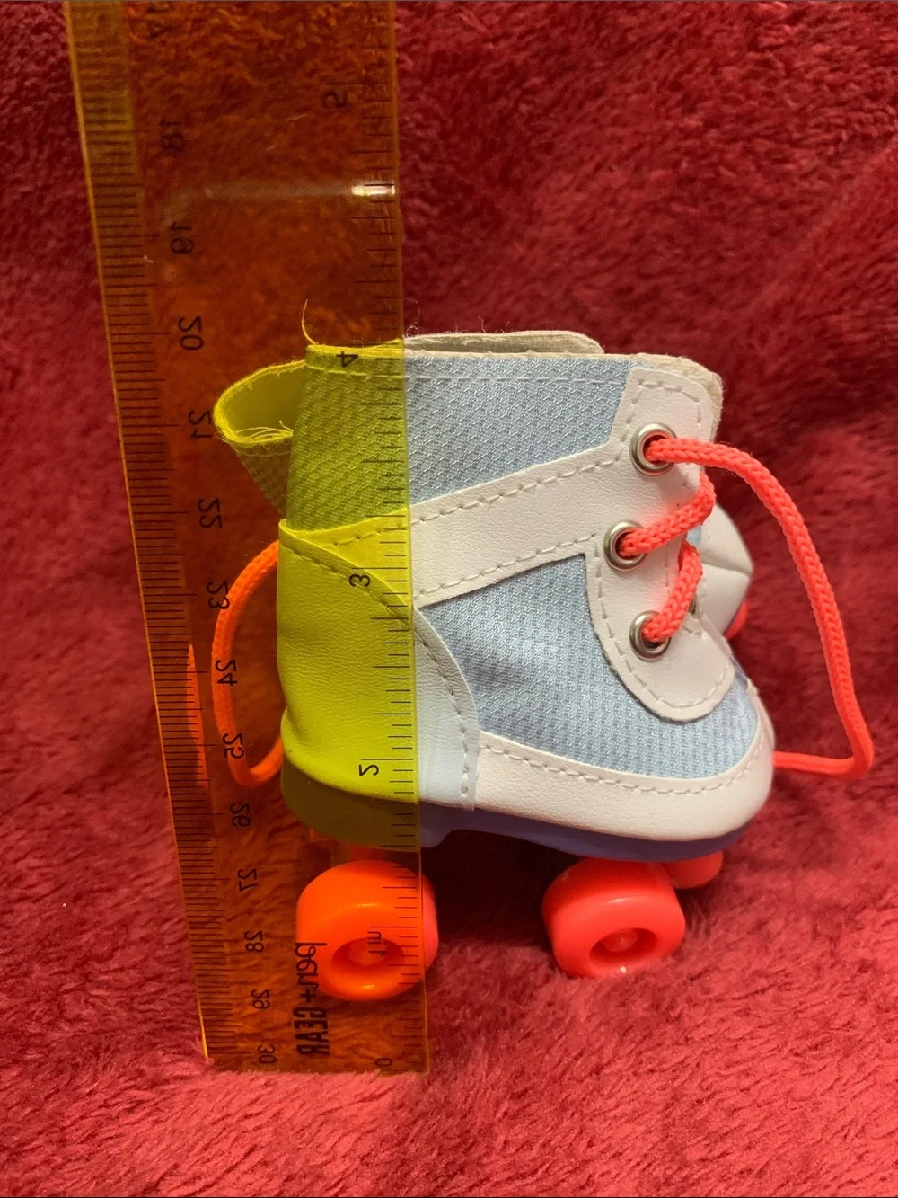 Our Generation orange wheels missing
