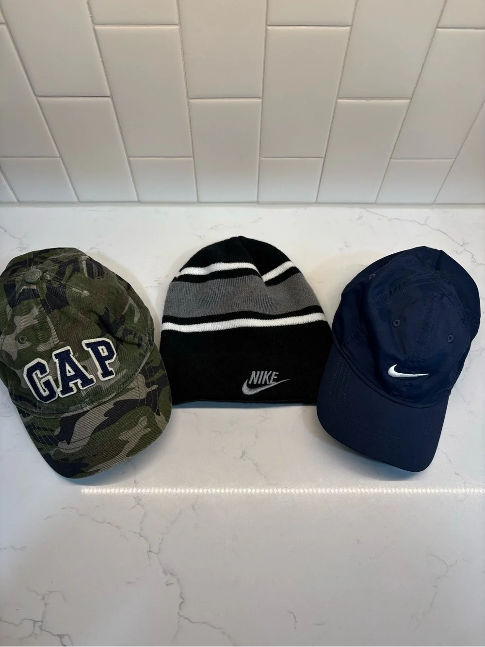 Nike & Baby Gap Toddler Kids Hat Lot Beanie Camo Dri-Fit Cap Infant Youth