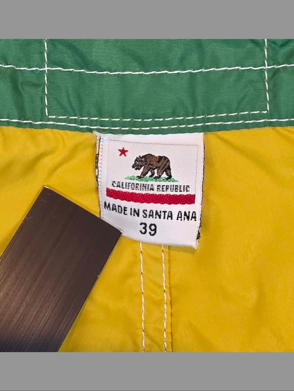 Birdwell Beach Britches 312 Board Shorts Men's 39 Green 10