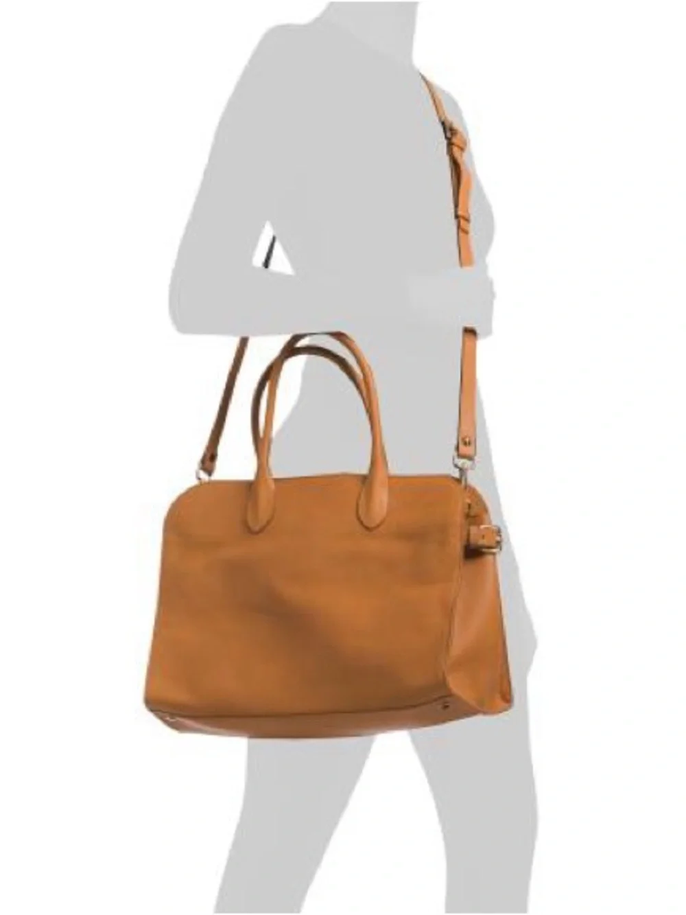 Claudia Firenze tan leather