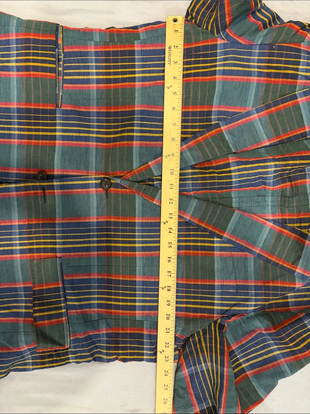 J. Crew pattern construction or
