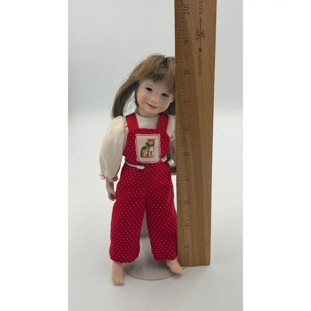 Quaker‎ Maid American Girl Series Bisque Porcelain Doll 8.5
