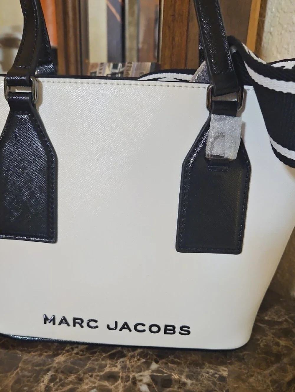 Marc Jacobs structured white