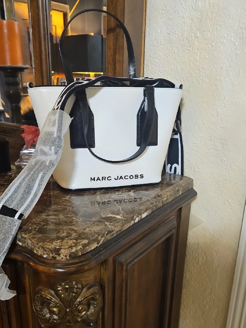Marc Jacobs structured white