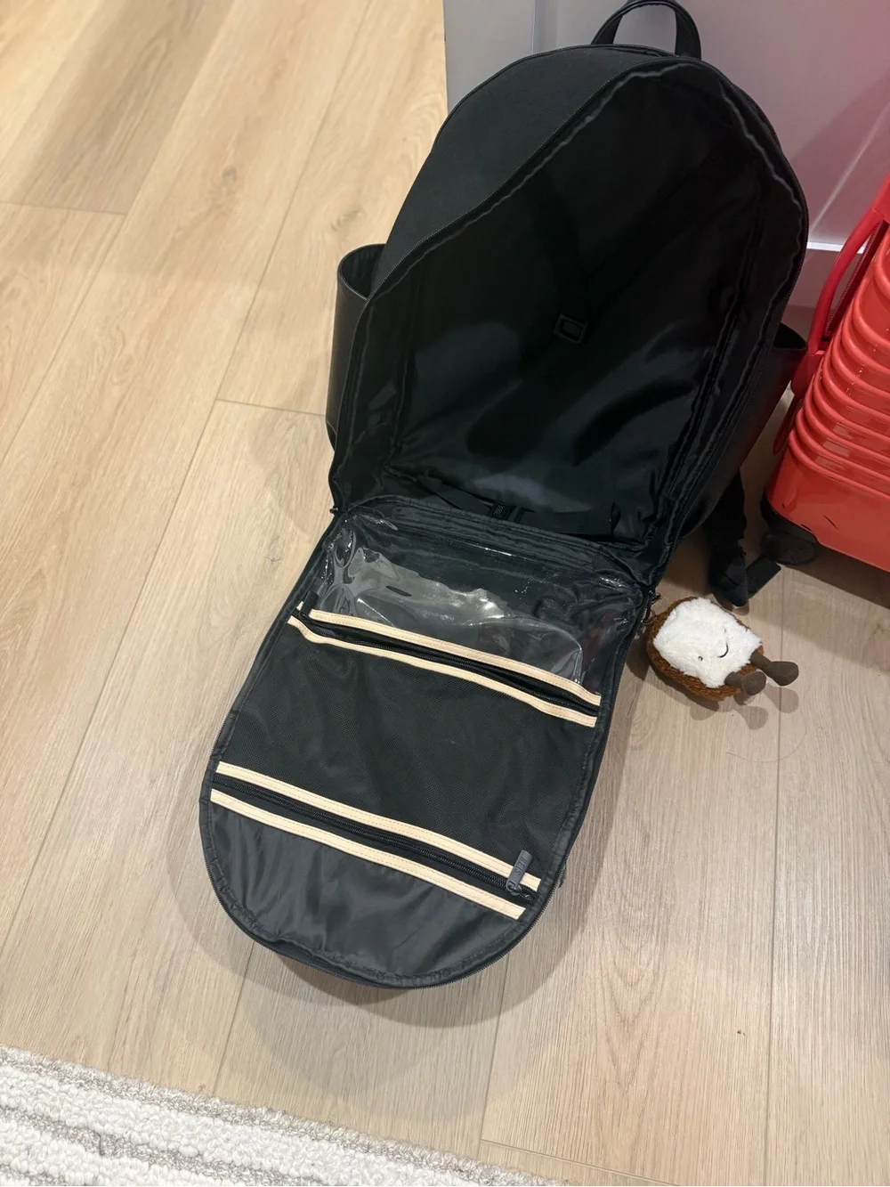 BEIS black backpack