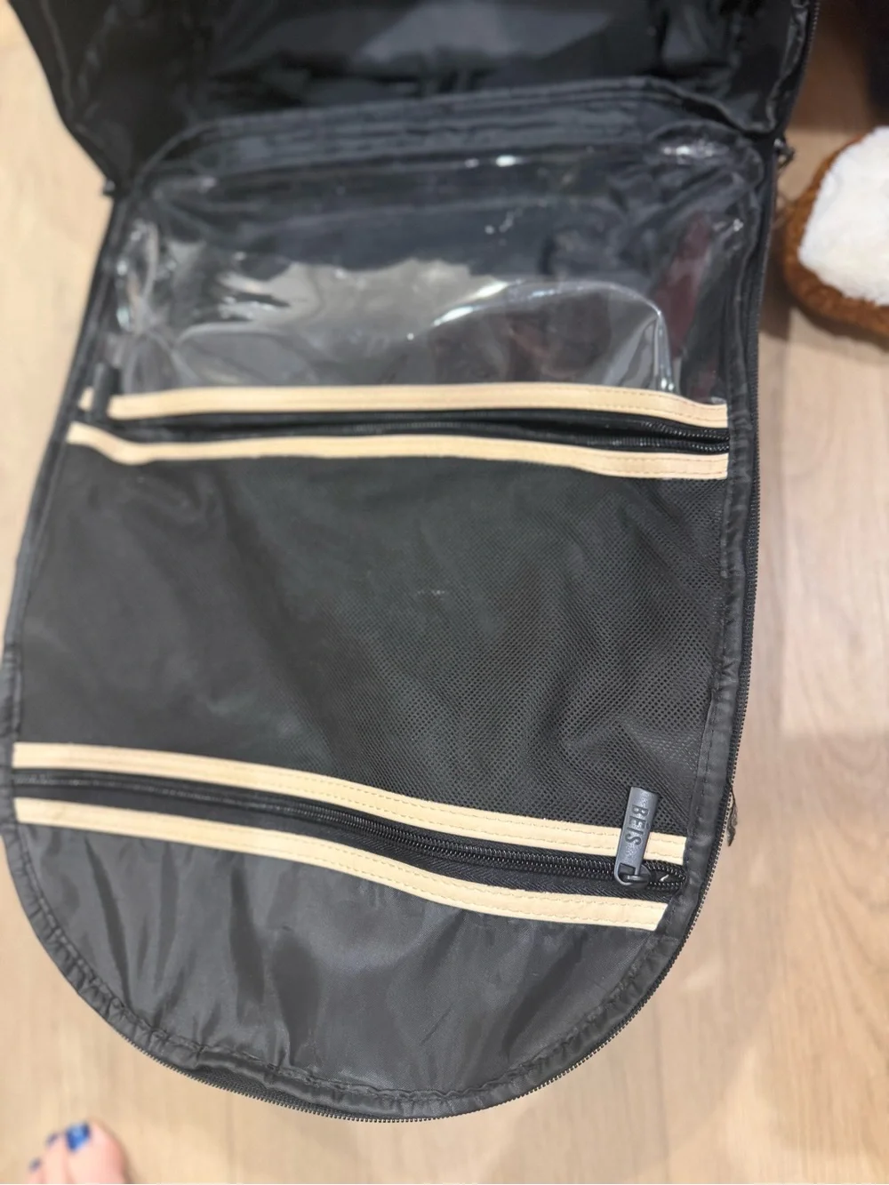BEIS black backpack