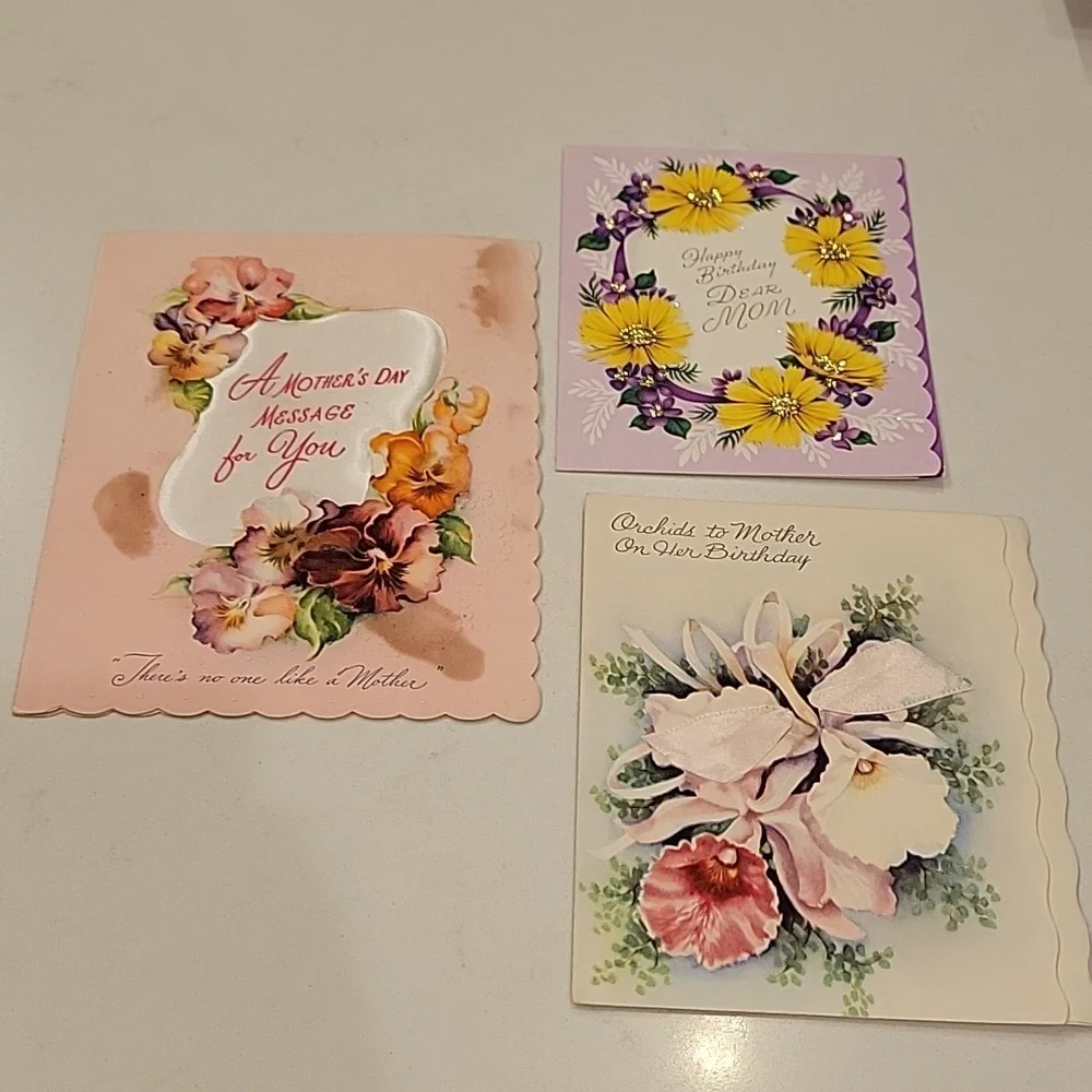 Vintage Hallmark Used Greeting Card Bundle