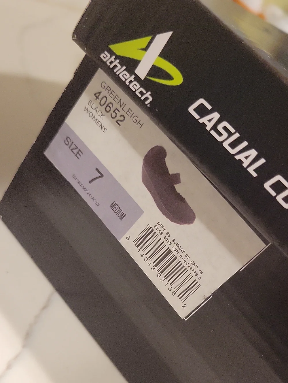 Athletech comfortable black