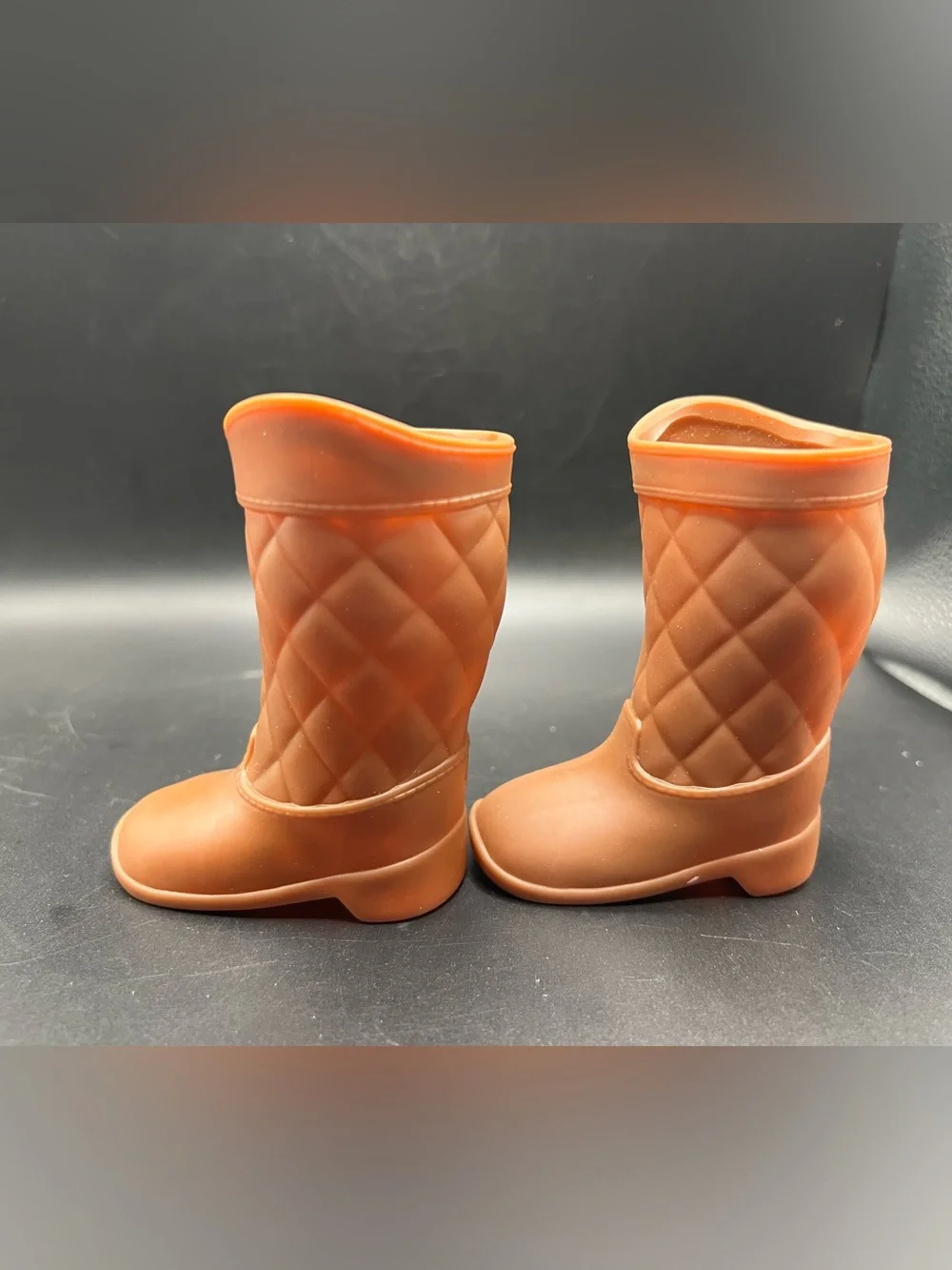 Battat Our Generation Doll Brown Cowgirl Cowboy Quilted Boots 18