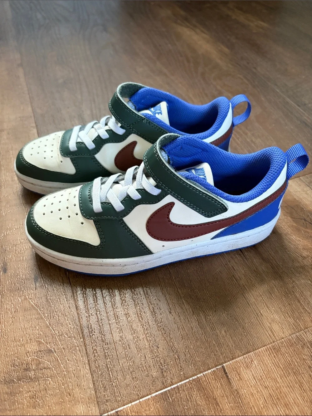 Nike Court Borough Low Recraft Sneaker in Vintage Green Dark Pony