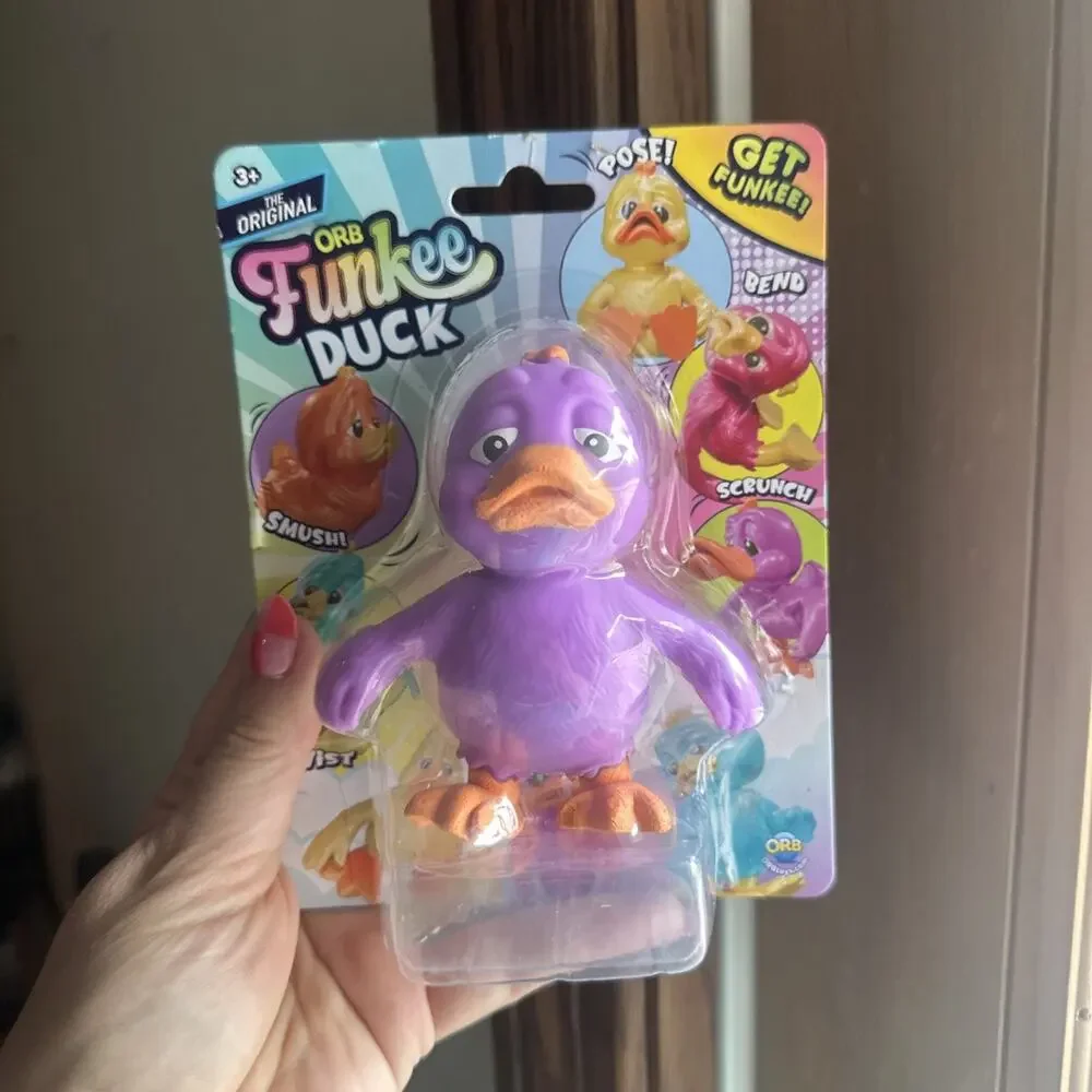Orb Funkee Duck New Viral Purple Duck Squishy