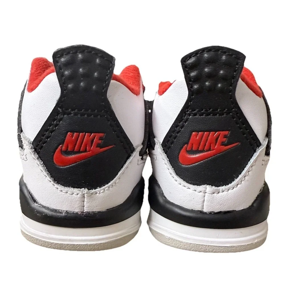 Nike Air Jordan 4 IV Retro Fire Red White 2020 | BQ7670-160 TD Size 4C