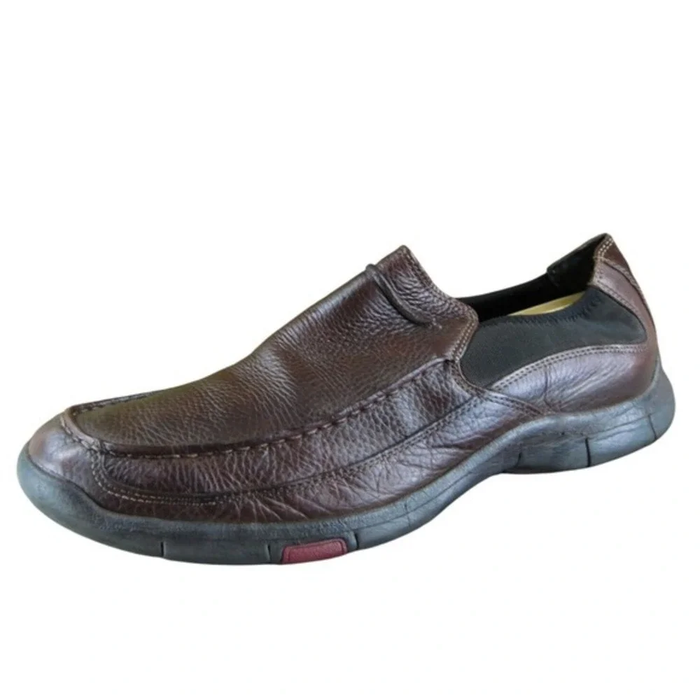 Privo Men's Clarks Loafer‎ Brown Leather Size 12 Medium  Used 2025