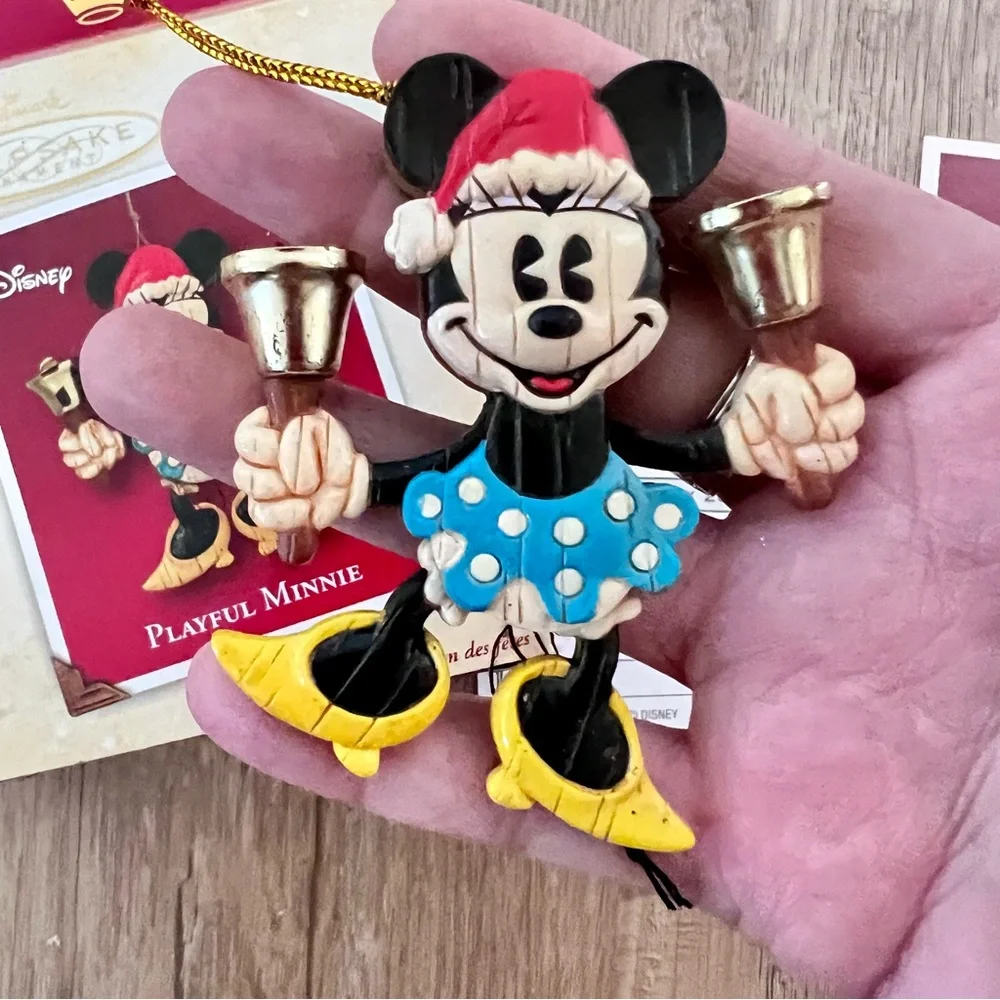 Hallmark Keepsake 2002 Disney Ornament - Playful‎ Minnie - Hand Crafted