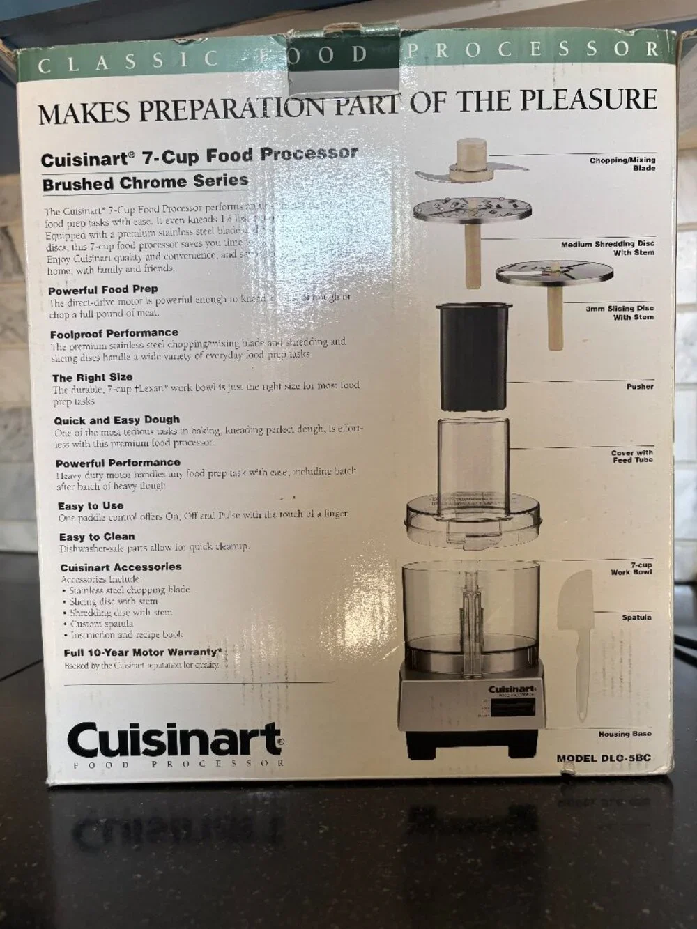 Cuisinart Food Processor DLC-5BC Parts