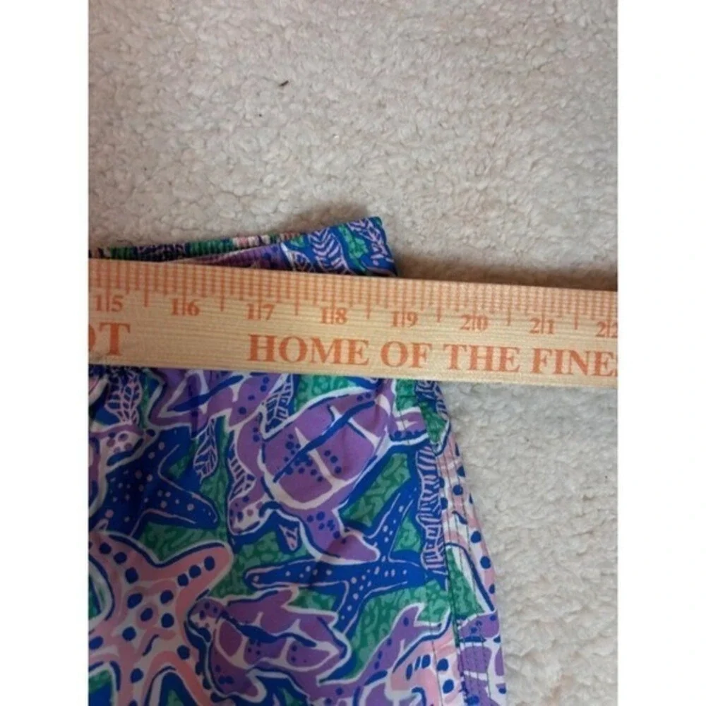 Vineyard Vines Swim Trunks Shorts Mens XL TG Turtle Starfish Print