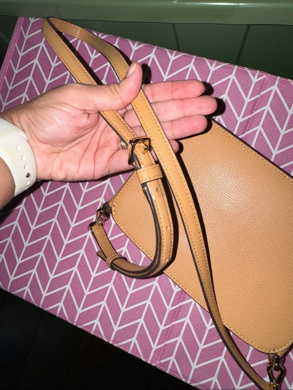 kate spade compact leather