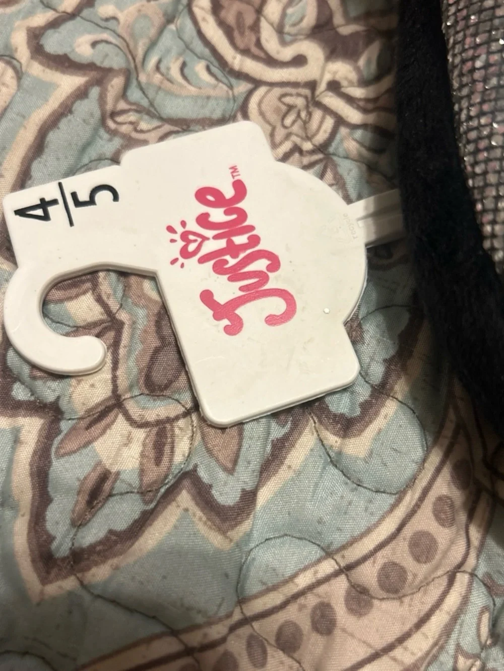 Justice embroidered look bright