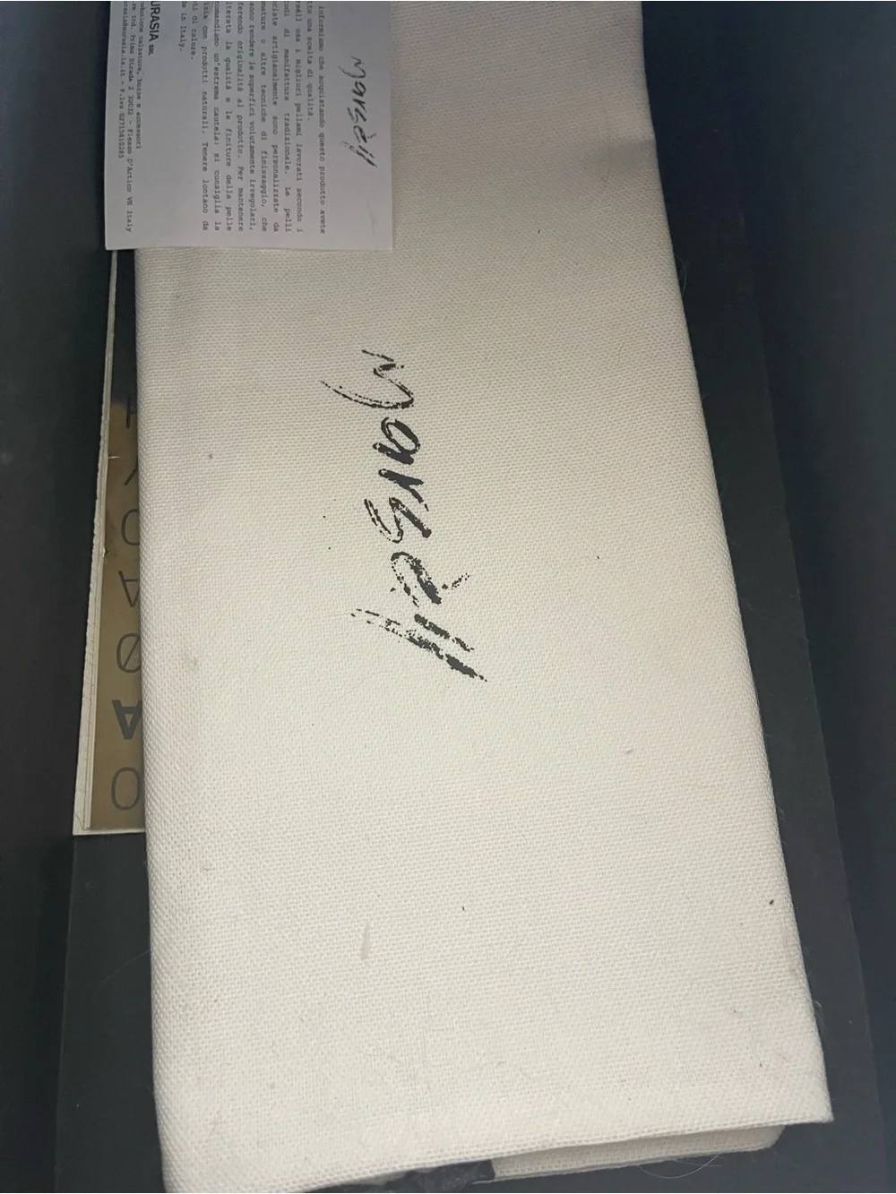 Marsell Women's Black Shoes Box With Dust Bags And Card