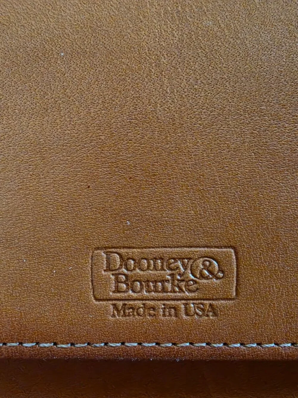 Dooney and Bourke Vintage Checkbook/Billfold