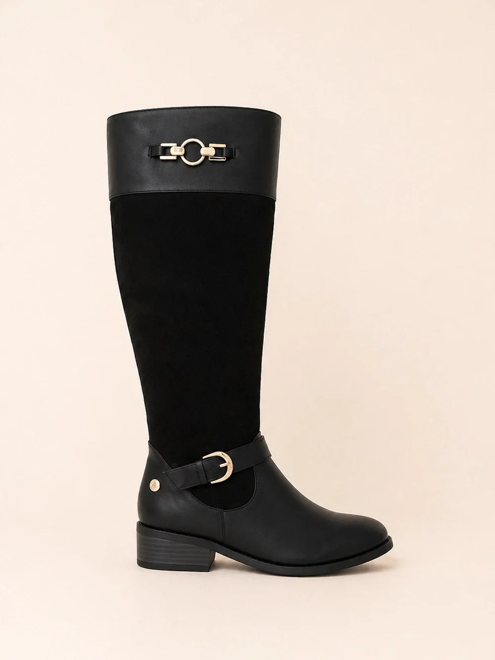 London Fog Harrington Riding Boots –Classic Equestrian Style Memory Foam Comfort