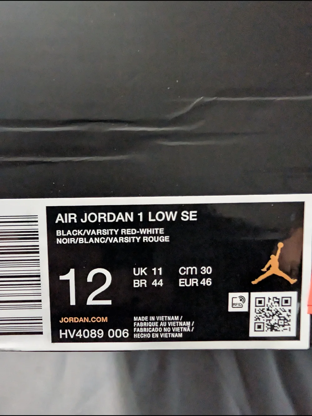 Jordan bold red