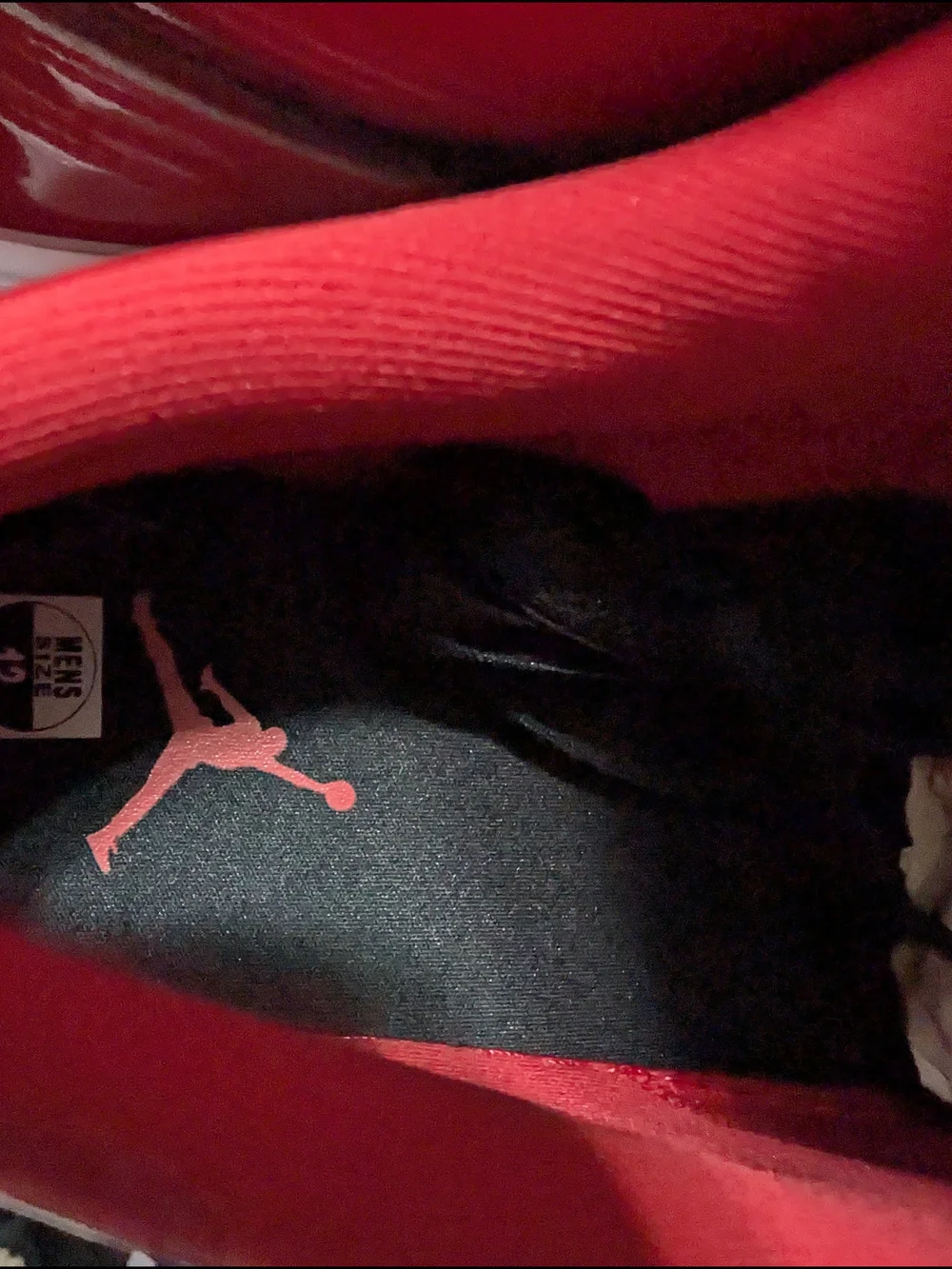 Jordan bold red