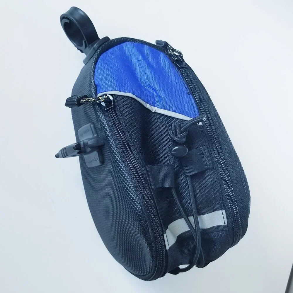 Cannondale Bike Saddle Expandable Zip-close Carrying Bag Pannier Pouch Seat Bag