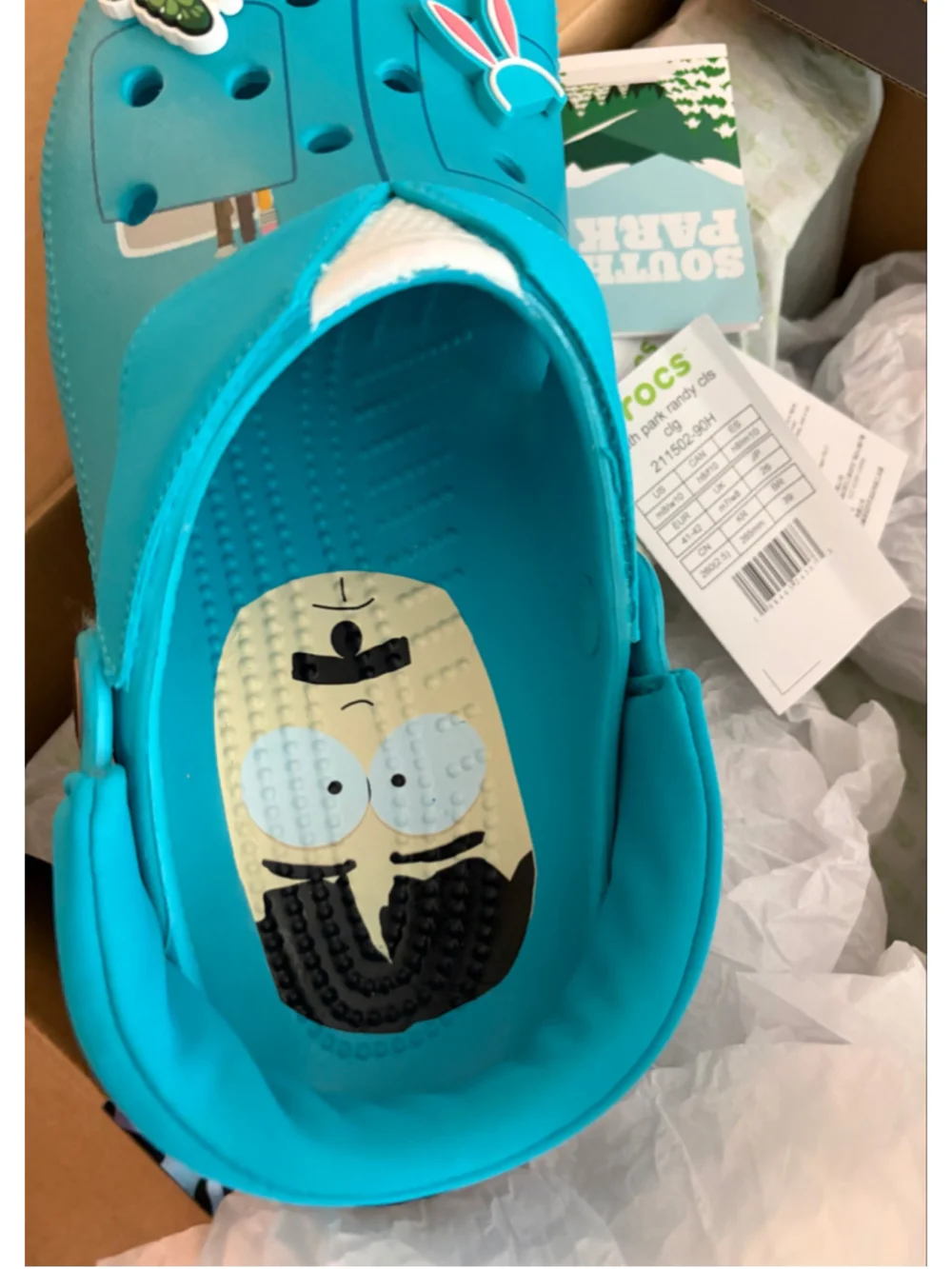 Men's Crocs South Park Randy Marsh Clogs Size 8