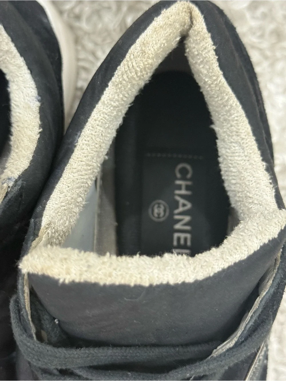 CHANEL black white